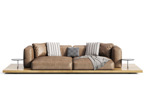BB ITALIA Dock Sofa Modèle 3D