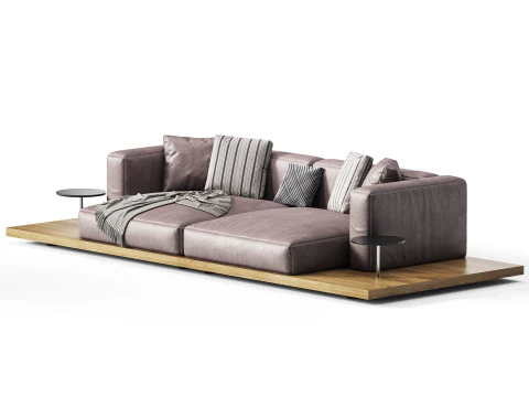 BB ITALIA Dock Sofa 3D Model