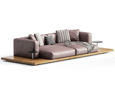 BB ITALIA Dock Sofa 3D Model