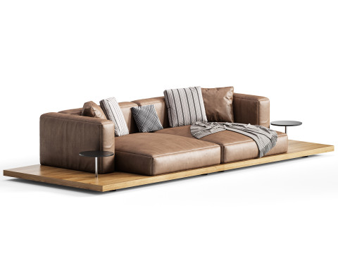 BB ITALIA Dock Sofa Modèle 3D