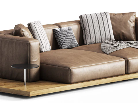 BB ITALIA Dock Sofa 3D Model