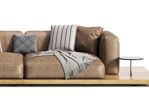 BB ITALIA Dock Sofa 3D Model