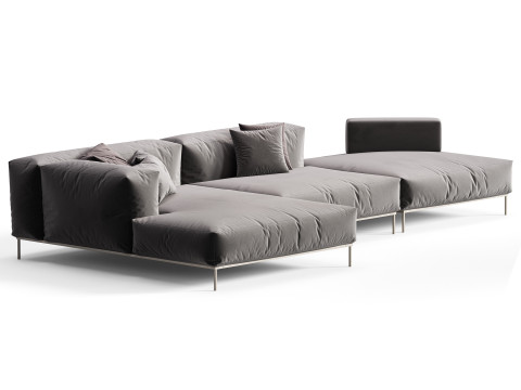 BB ITALIA Frank Sofa 3D 모델