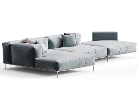 BB ITALIA Frank Sofa 3D 모델