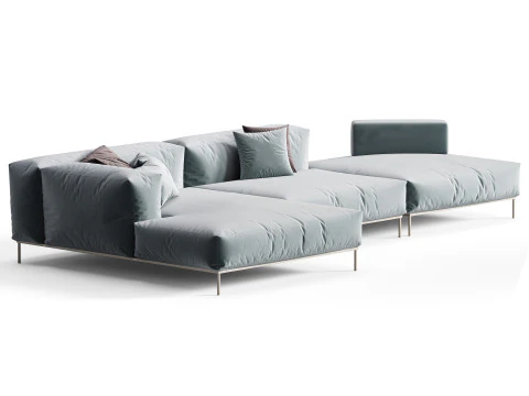 BB ITALIA Frank Sofa 3D Model