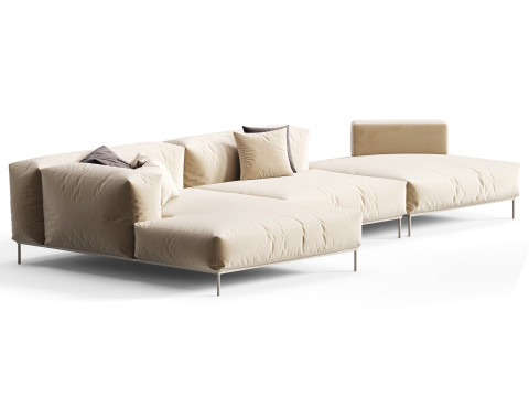 BB ITALIA Frank Sofa 3D 모델