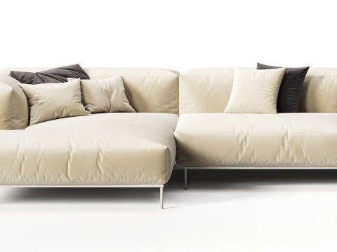 BB ITALIA Frank Sofa 3D Model
