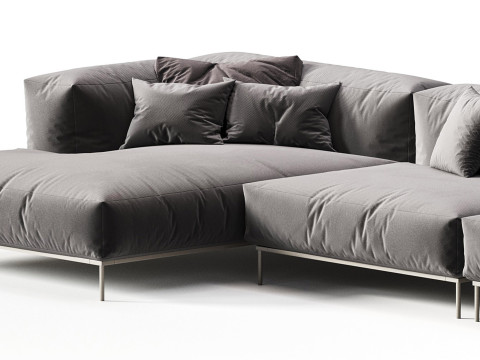 BB ITALIA Frank Sofa 3D 모델