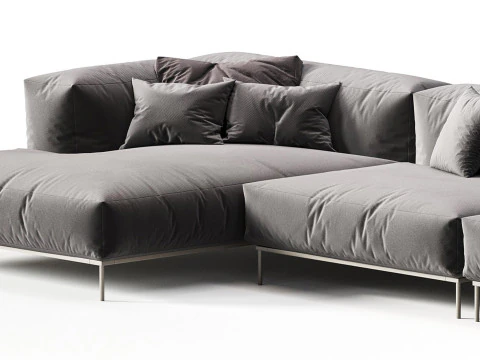 BB ITALIA Frank Sofa 3D Model