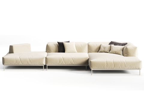 BB ITALIA Frank Sofa 3D 모델