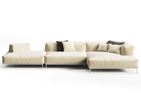 BB ITALIA Frank Sofa 3D Model