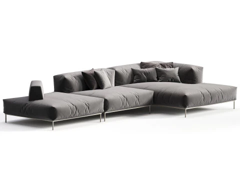 BB ITALIA Frank Sofa 3D Model
