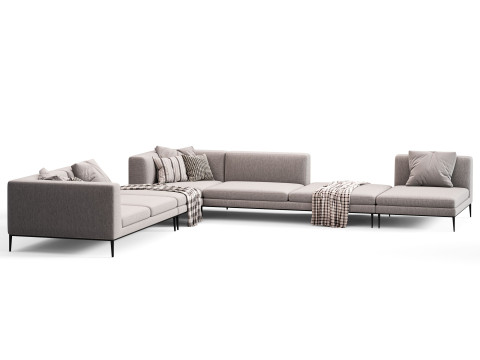 BB ITALIA Michel Sofa 3Dモデル