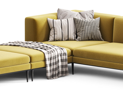 BB ITALIA Michel Sofa 3Dモデル