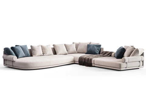 BB ITALIA Noonu Corner Sofa 3D Model