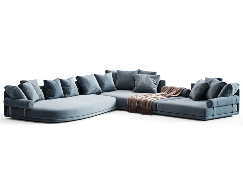 BB ITALIA Noonu Corner Sofa 3D Model