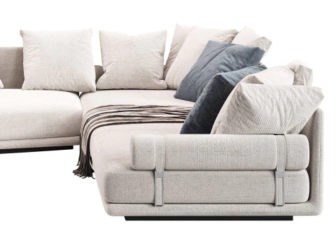 BB ITALIA Noonu Corner Sofa 3D Model