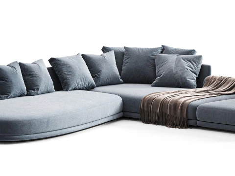 BB ITALIA Noonu Corner Sofa 3D Model