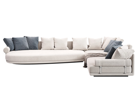BB ITALIA Noonu Corner Sofa 3D 모델