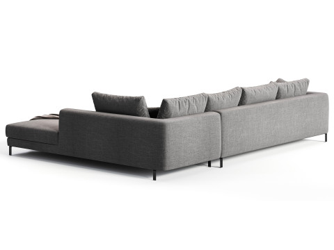 BB ITALIA Ray Corner Sectional Sofatex 3Dモデル