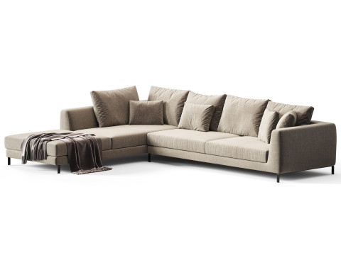 BB ITALIA Ray Corner Sectional Sofatex 3Dモデル