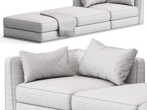 BB ITALIA Richard Sofa 3Dモデル