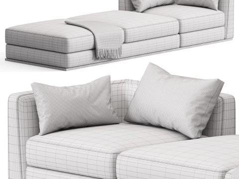 BB ITALIA Richard Sofa 3D Model