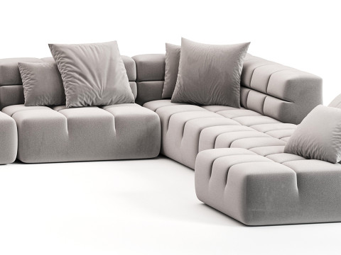 BB ITALIA Tufty Time Corner Sofa 3D Model