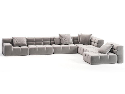 BB ITALIA Tufty Time Corner Sofa 3D Model