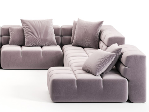 BB ITALIA Tufty Time Corner Sofa 3D Model