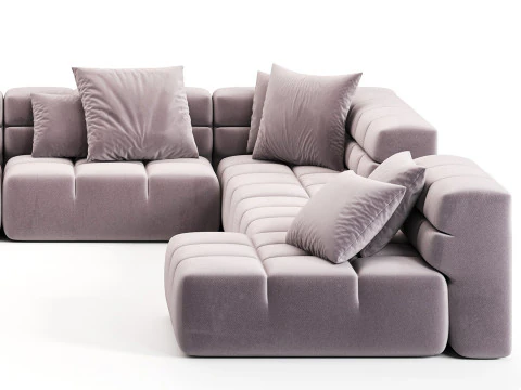 BB ITALIA Tufty Time Corner Sofa 3D Model