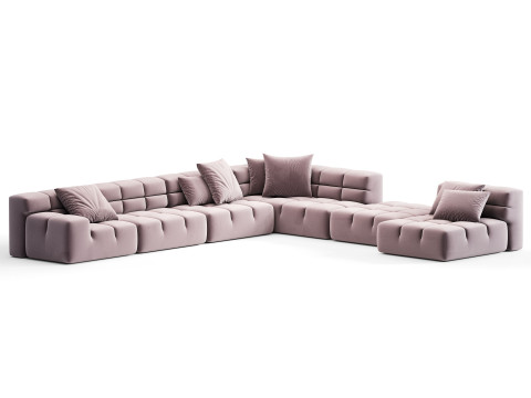 BB ITALIA Tufty Time Corner Sofa 3D Model