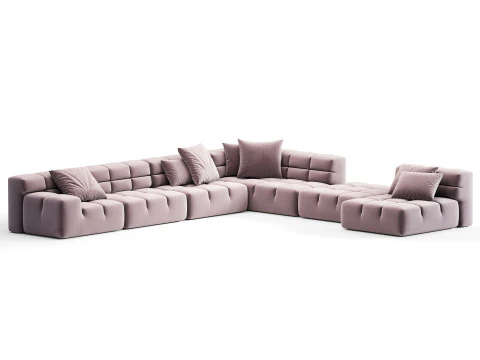 BB ITALIA Tufty Time Corner Sofa 3D Model