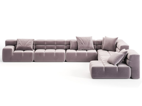 BB ITALIA Tufty Time Corner Sofa 3D Model