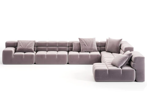 BB ITALIA Tufty Time Corner Sofa 3D Model