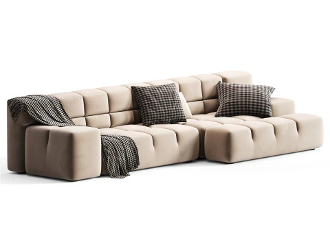 BB ITALIA タフティタイムソファ 3Dモデル