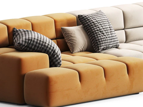 BB ITALIA タフティタイムソファ 3Dモデル