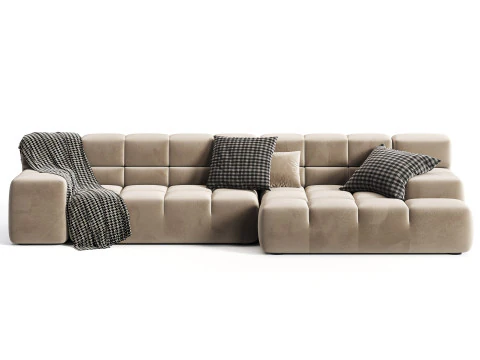 BB ITALIA タフティタイムソファ 3Dモデル