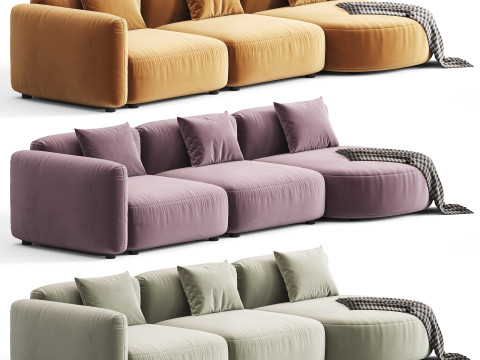 Calligaris Ginza Sofa 3Dモデル