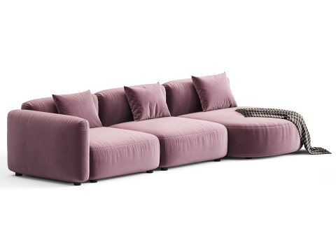 Calligaris Ginza Sofa 3Dモデル