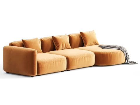 Calligaris Ginza Sofa 3D Model
