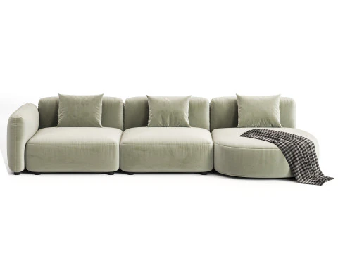 Calligaris Ginza Sofa 3D Model