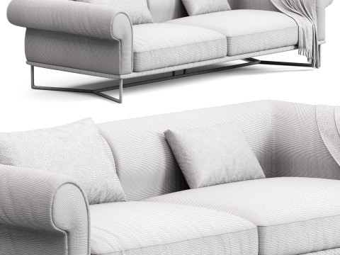 Diotti Vivaldi Linear Sofa 3Dモデル