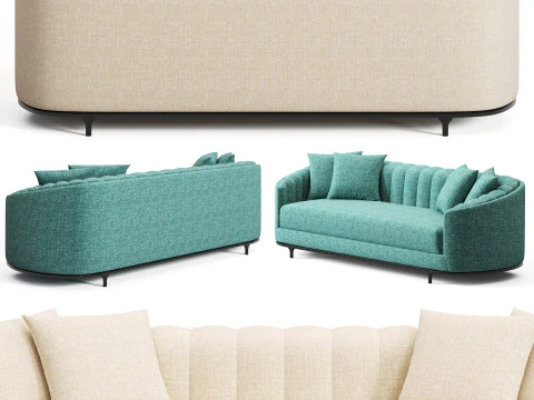 アイヒホルツ アゴスティーノ ソファ 3Dモデル