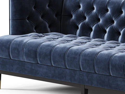 Eichholtz Castelle Chesterfield Sofa 3D Model