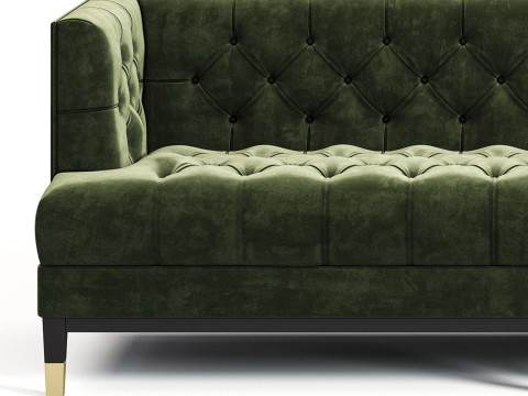 Eichholtz Castelle Chesterfield Sofa Modello 3D