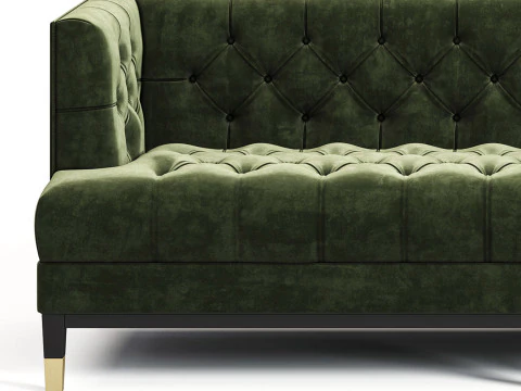 Eichholtz Castelle Chesterfield Sofa 3D Model