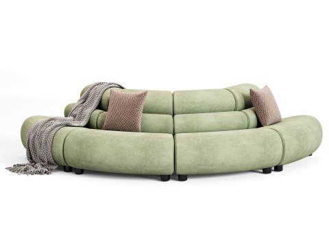 Eichholtz Lindau Inside Corner Modular Sofa Modèle 3D