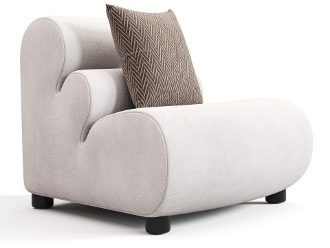 Eichholtz Lindau Inside Corner Modular Sofa Modèle 3D