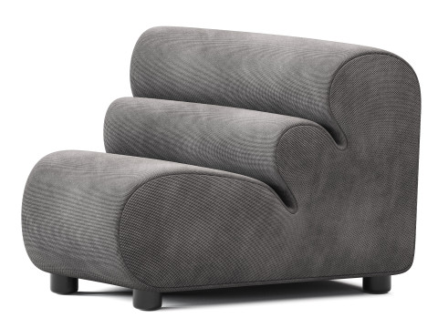 Eichholtz Lindau Inside Corner Modular Sofa Modèle 3D